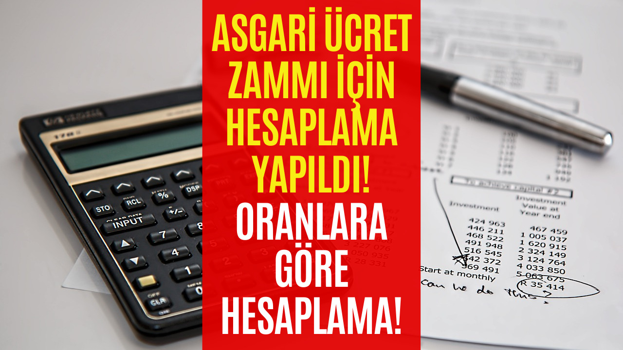 Asgari Ücret Zammı İçin Oran Hesaplamaları Yapıldı! 2023 Asgari Ücret Zammı