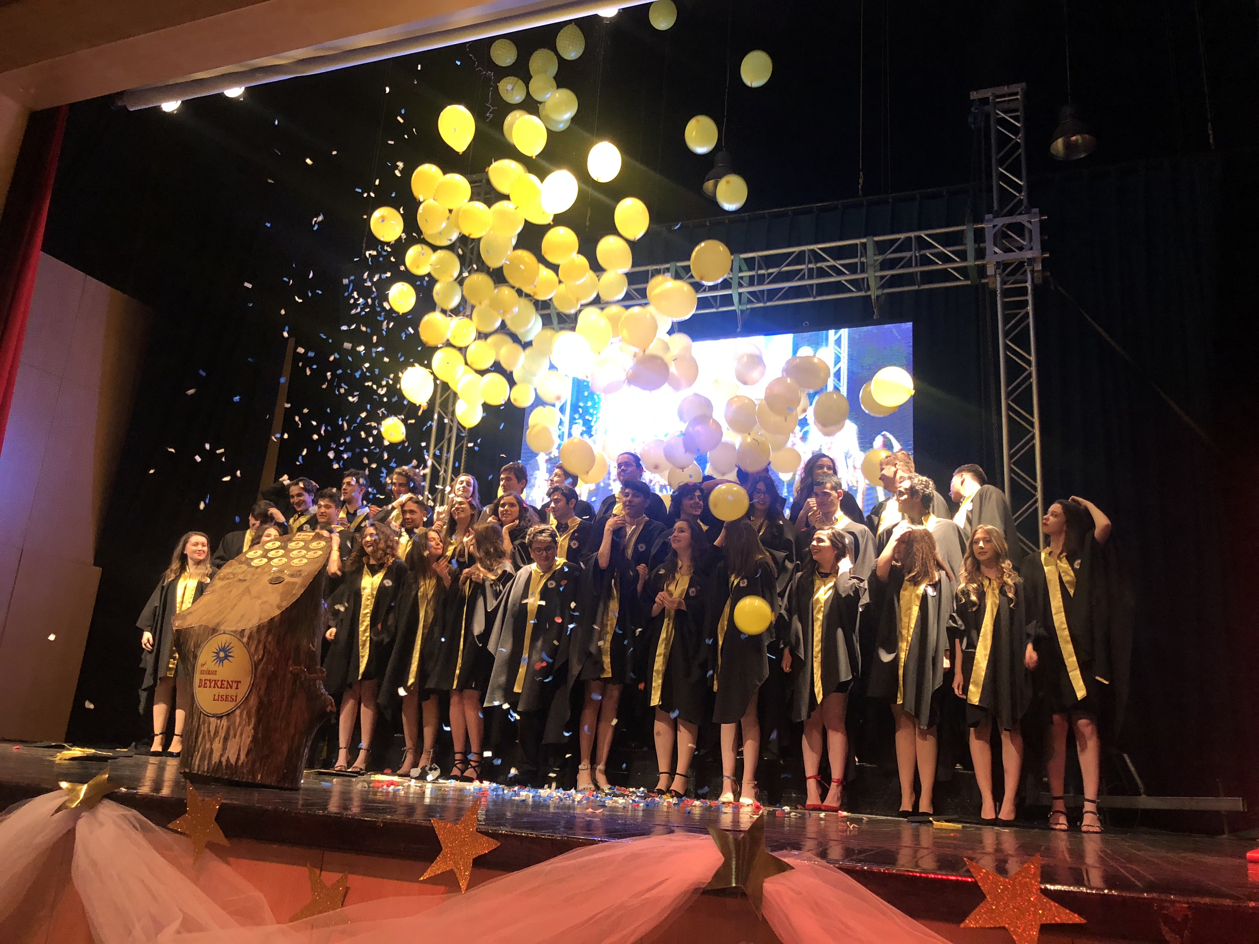 Beykent Te Mezuniyet Coskusu Edirne Jet Haber