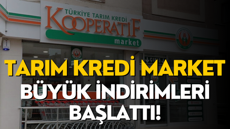 tarim kredi marktet indirimleri