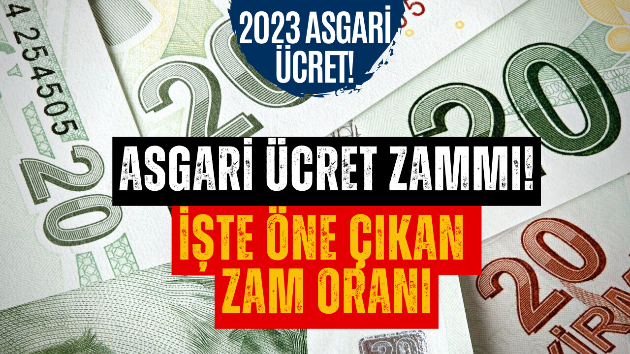 asgari Ücret zammı İçin Öne Çıkan oran belli oldu İşte konuşulan yeni