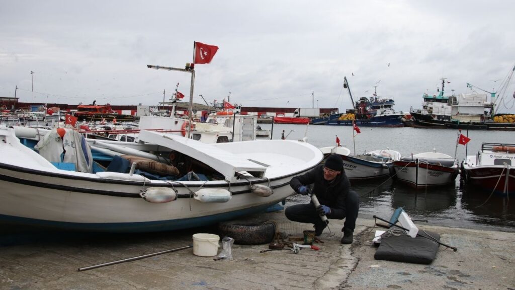 Tekirdağ'daki Güçlü Poyraz Deniz Ulaşımını Felç Etti