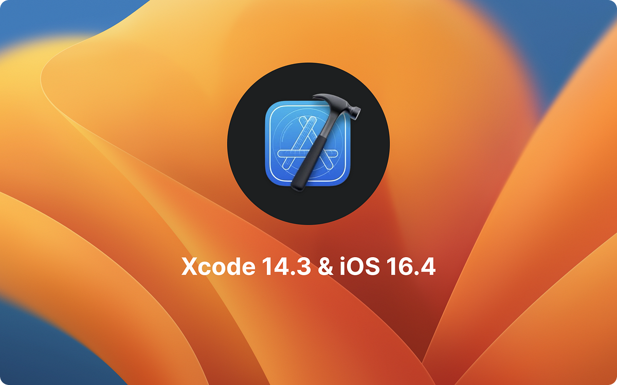 Xcode 14.3 güncellemesi